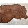 Image 11 : Tanned Buffalo Leather Hide 80" Long