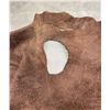 Image 6 : Tanned Buffalo Leather Hide 80" Long