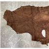 Image 9 : Tanned Buffalo Leather Hide 80" Long