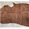Image 10 : Tanned Buffalo Leather Hide 90" Long