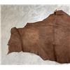 Image 11 : Tanned Buffalo Leather Hide 90" Long