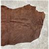 Image 8 : Tanned Buffalo Leather Hide 90" Long