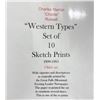 Image 23 : CM Charles Russell Western Types Sketch Prints