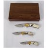 Image 2 : Kershaw Scrimshaw 3 Knife Boxed Set