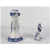 Image 4 : Gzhel Porcelain Ukraine Candelabra and Figure