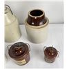 Image 3 : Group of Stoneware Crocks Jars Jugs