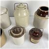 Image 4 : Group of Stoneware Crocks Jars Jugs