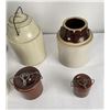 Image 7 : Group of Stoneware Crocks Jars Jugs
