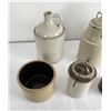 Image 9 : Group of Stoneware Crocks Jars Jugs