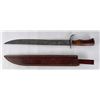 Image 14 : Damascus and Walnut Short Sword