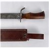 Image 15 : Damascus and Walnut Short Sword