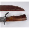 Image 5 : Damascus and Walnut Short Sword