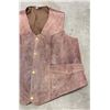 Image 2 : New Bison Buffalo Leather Cowboy Vest