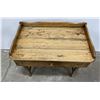 Image 2 : Antique Country Primitive Wood Side Table