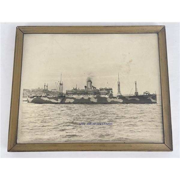 USS American Legion Dazzle Camo Photo