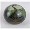 Image 2 : Swirled Iridescent Art Glass Paperweight