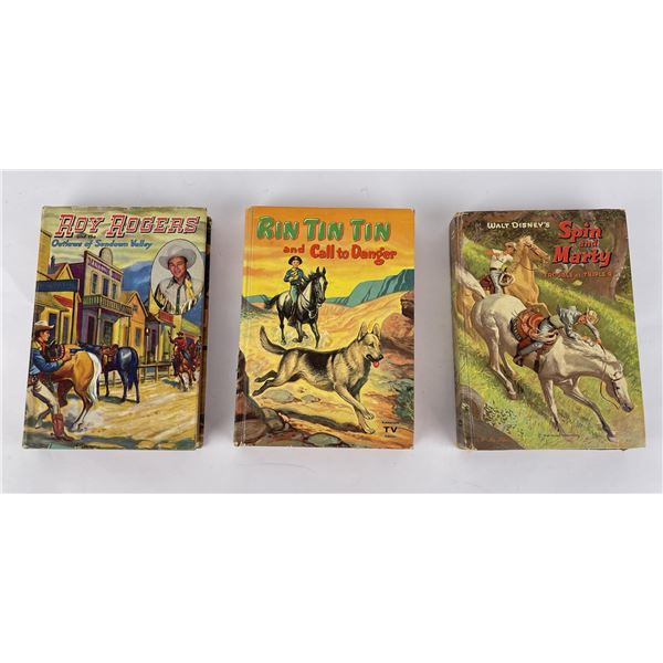 Group of Western Kids Books Roy Rogers