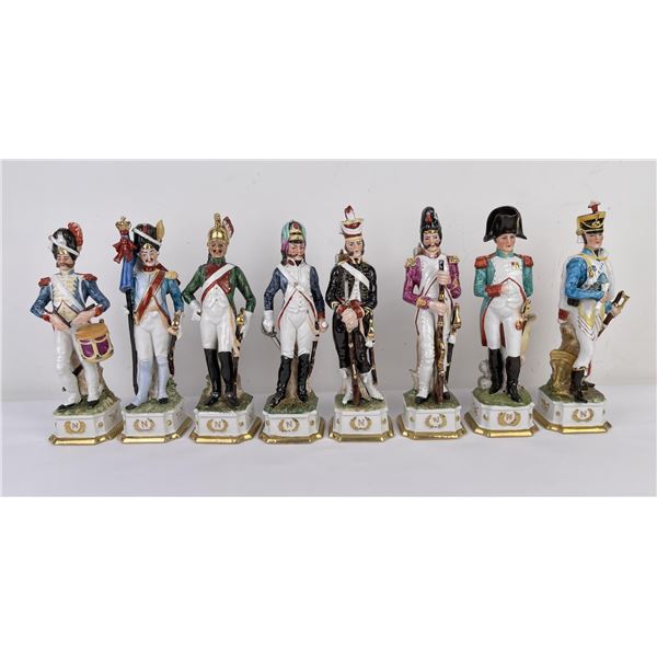 Capodimonte Napoleonic Porcelain Soldiers