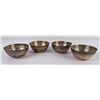 Image 3 : Set of 4 Egyptian Sterling Silver Bowls
