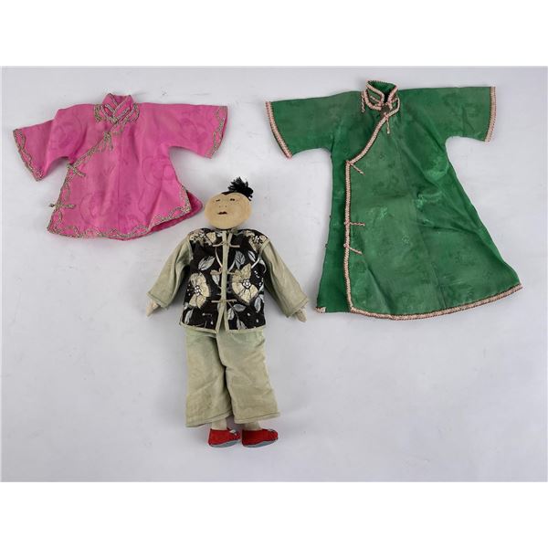 Antique Chinese Cloth Silk Doll