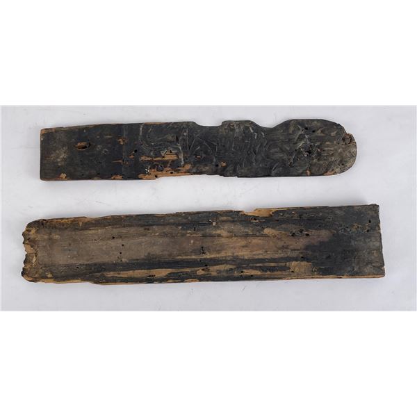 Antique Pair of Chinese Printing Boards