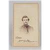 Civil War CDV Photo William McQueen Arkansas