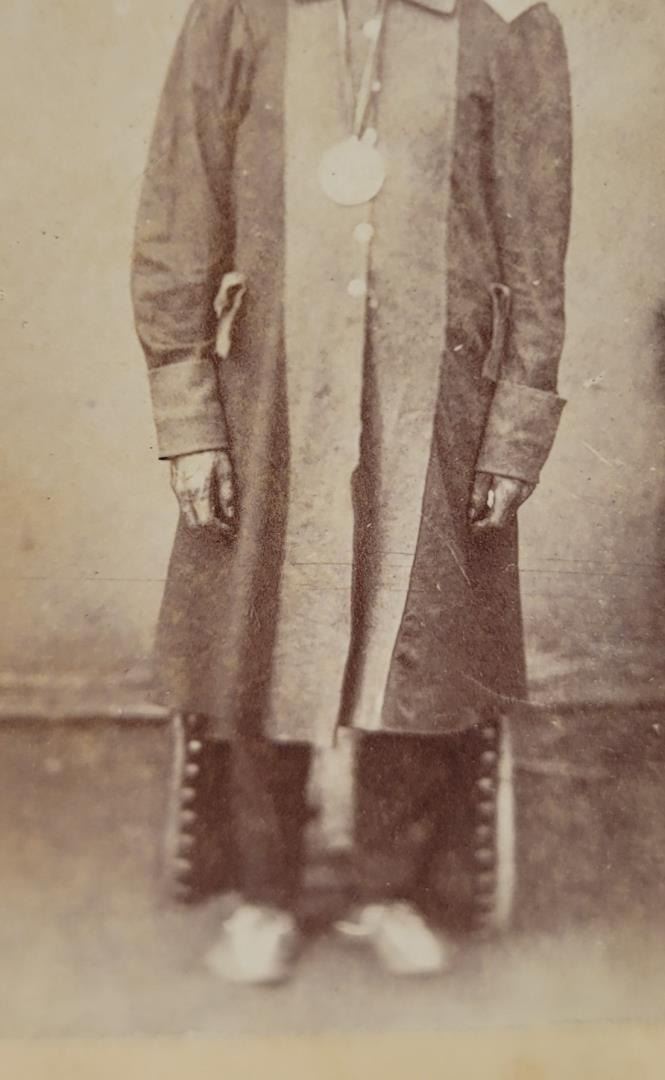 CDV Photo Kiowa War Chief Satanta Indian Fort Sill