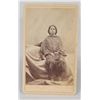 Image 1 :  CDV Photo Tonkawa Indian Frances Fort Sill Texas