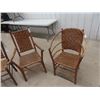 Image 2 : 4 Primitive 1800's Chairs