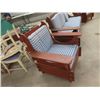 Image 2 : Sunroom Pine Settee & 2 Chairs