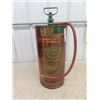 Image 1 : Copper Fire Extinguisher w Brass Tag 20" Tall