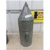Image 2 : Minnow Buckets- 1 Rare Galvanized 24" Tall - 8"RD