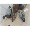 Image 3 : 5 Cork & Wood Duck Decoys "LL Bean"