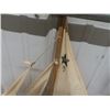 Image 4 : 2 Wooden Sail Boats, "Star Yacht" Made in England 20" x 22"