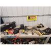 Image 1 : Elec Heater , Grease Guns, Various Tools & Fishing Reel