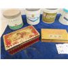 Image 2 : 8 TIns - Mazawattee Tea Tin, Lipton Tea Bags, Long Foul Tobacco, Plus Various Others