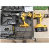 Image 2 : (PZ) 18V Cordless Tools 1) De Walt, Sodering Gun, Glue Gun, Drill Bits Plus