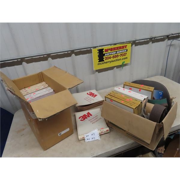 (HV) Abrasive Sand Paper - 2 Boxes