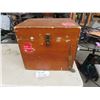 Image 1 : Vintage Election Box w Lock & Key