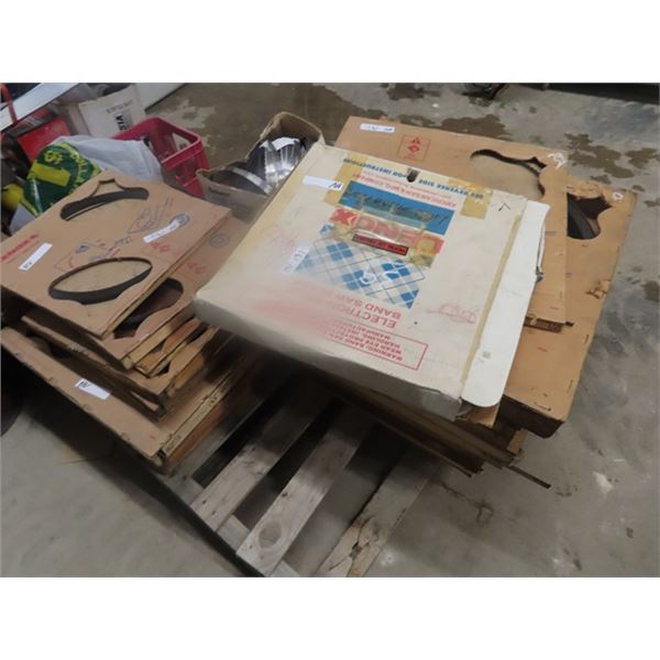 (HV) Pallet of 25 Plus Band Saw Blades