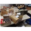 Image 1 : (HV)2 Organizers Bolt Bins, Full of Hardware, Southwire Outdoor Electrical Wire, Spray Cleaner, Plus