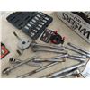 Image 3 : Qty of 3/8's & 1/8 Sockets, Ratchets, Extensions Strong Bar & More