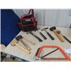 Image 3 : Hammers, 2 Tool Boxes, Tile Cutter & 14" Diamond Blade