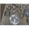Image 2 : (EK) Glassware w Silver Inlay , Trays, Bowls & More!