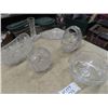 Image 2 : 6 Pc Cut Glass, Trays, Bowls Platters Plus