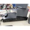 Image 2 : (X) Curtis DVD Player, RCA VHS Player, Yamaha DVD Player, & Sony Speakers