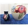 Image 2 : 2 Moorcroft vases 1 is 4 1/4" Tall & 1 is 2 1/4" Tall