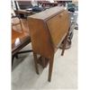 Image 2 : Oak Drop Front Writing Desk 42" x 29" x 12"
