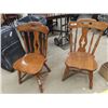 Image 1 : 2 Wooden Kitchen Chairs