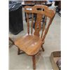 Image 2 : 2 Wooden Kitchen Chairs